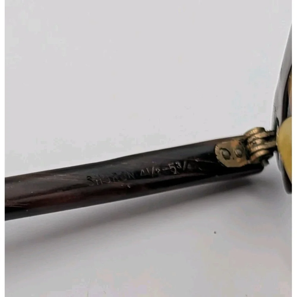Vintage Shuron Ronsir Browline Eyeglasses 1/10 12K Gold Filled 4 1/2 - 5 3/4 22m